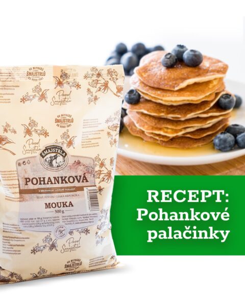 Recept: pohankové palačinky Recept: pohankové palačinky